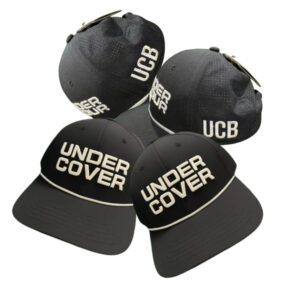 under cover branded cap